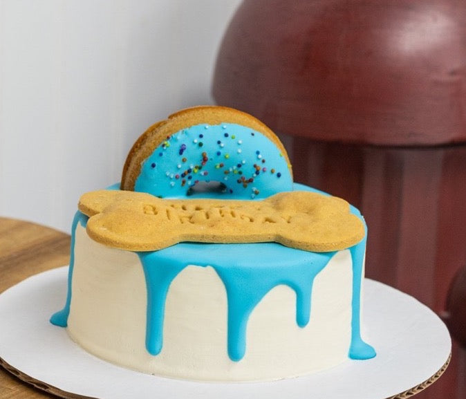Doughmutt Drip Cake - Dogtown Bakery