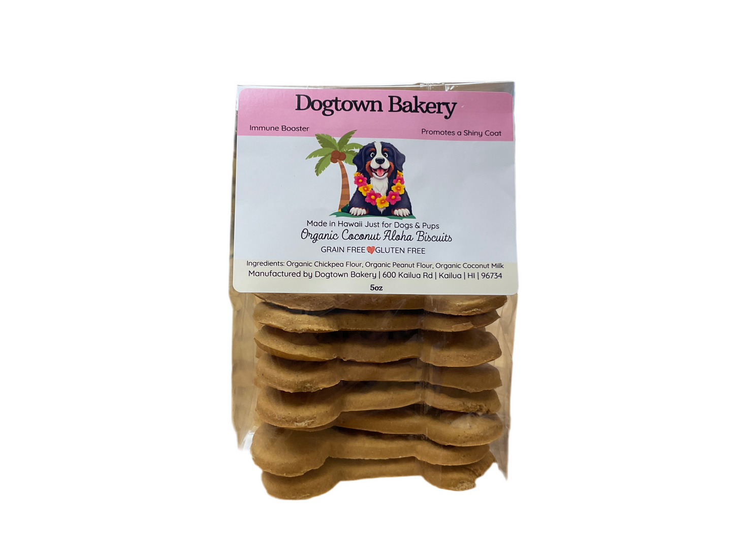 Organic Coconut Aloha Biscuits