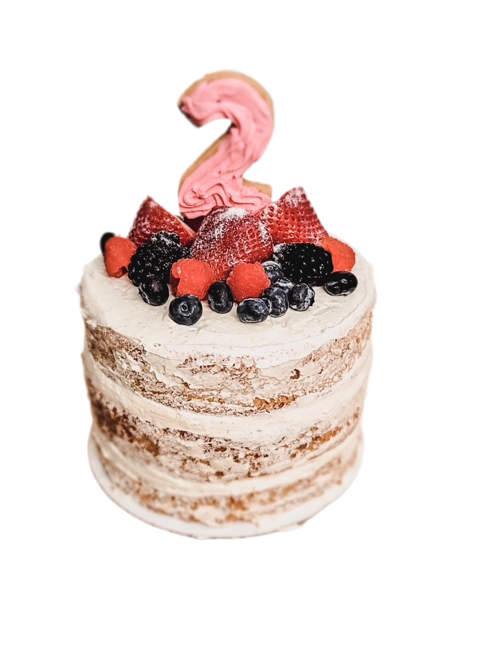 Berrylicious Naked Boho Cake