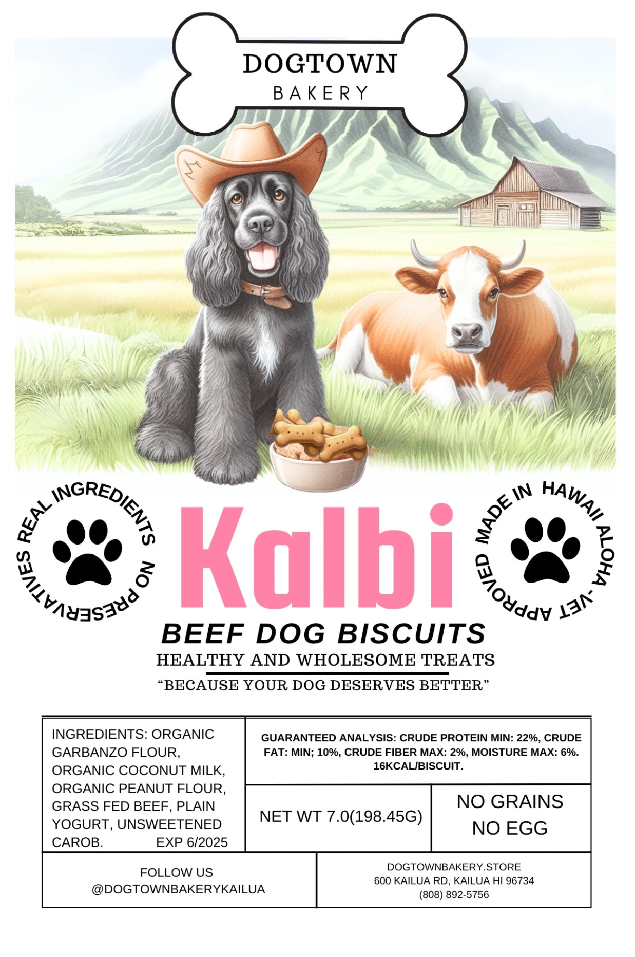 Kalbi Biscuits - Dogtown Bakery