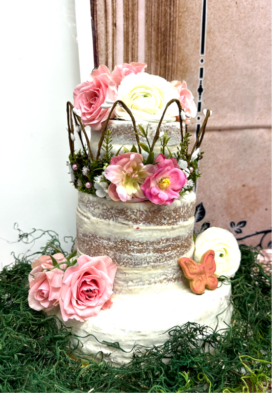 Naked Boho Cake