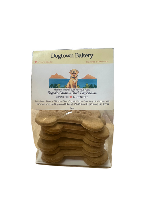 Organic Coconut Good Dog Biscuits