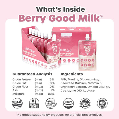 Berry Good Milk Pouch (100mL x 8 Pouches)