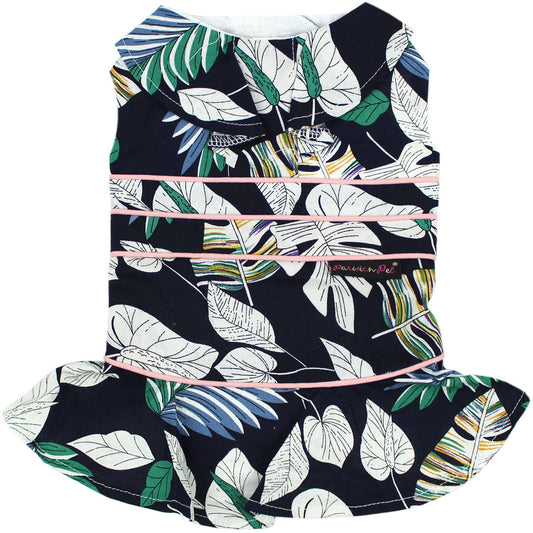 Palm Leaves Dress – Summer-Ready Dog Clothing