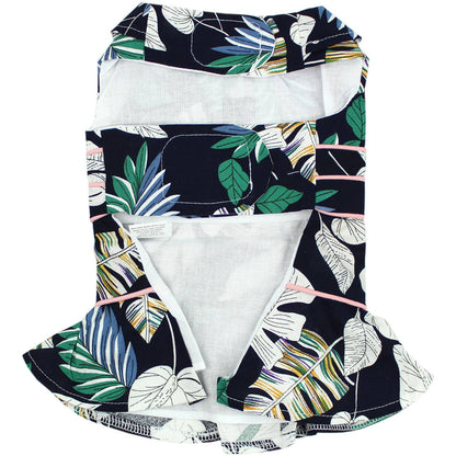 Palm Leaves Dress – Summer-Ready Dog Clothing
