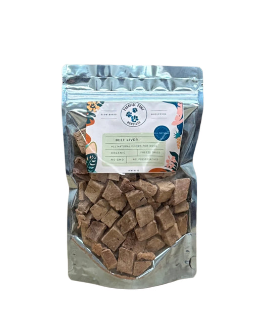 Freeze Dried Beef Liver - Dogtown Bakery