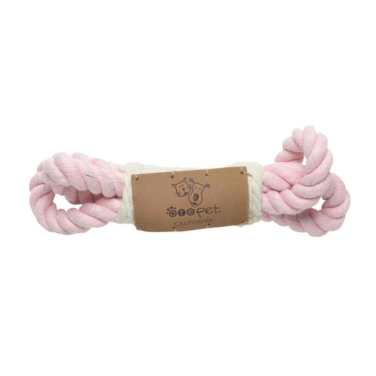 Pink Mist Mini Rope Toy - Dogtown Bakery