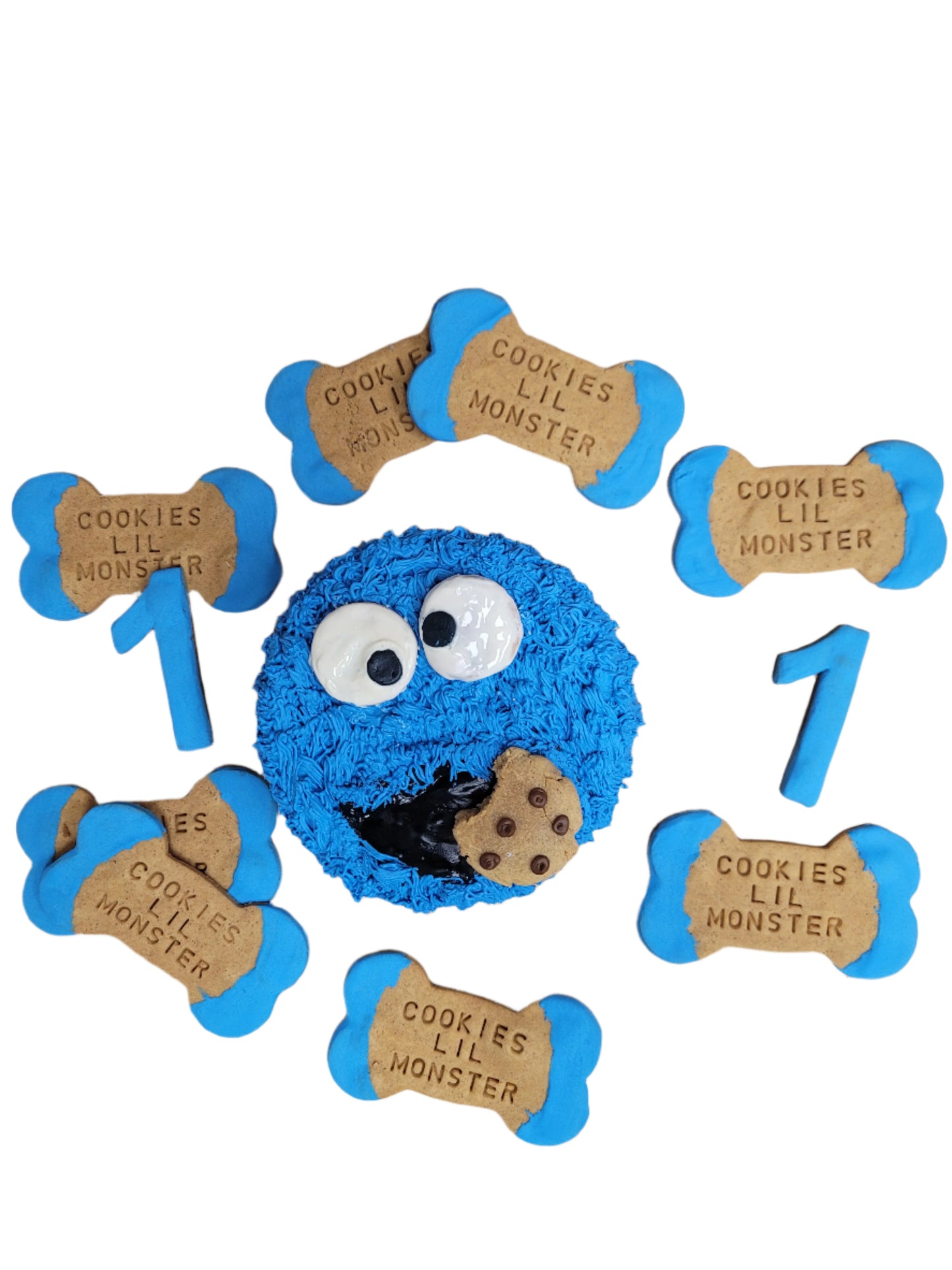 Cookie Monster Cake