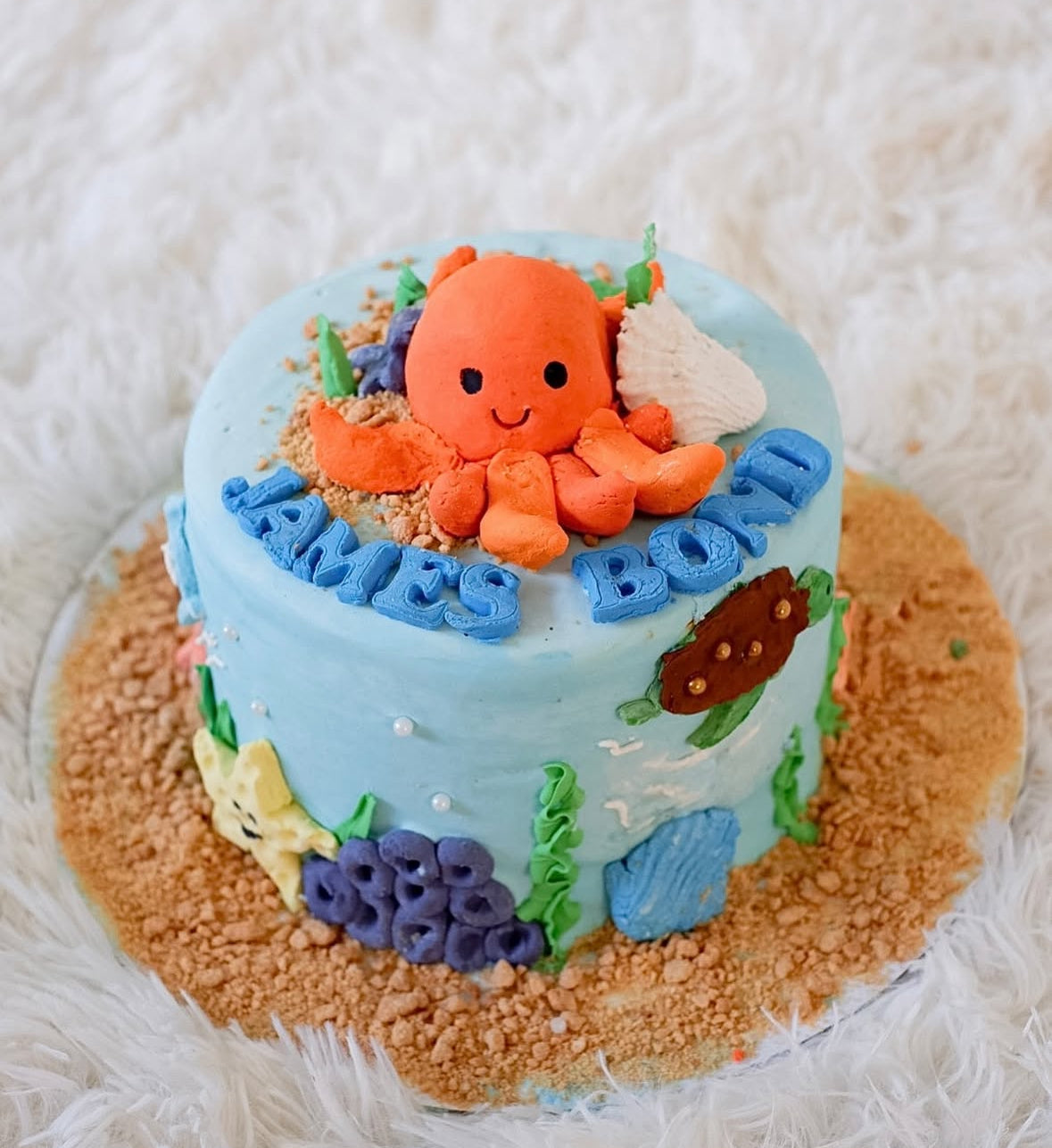 Octopus Cake - Dogtown Bakery