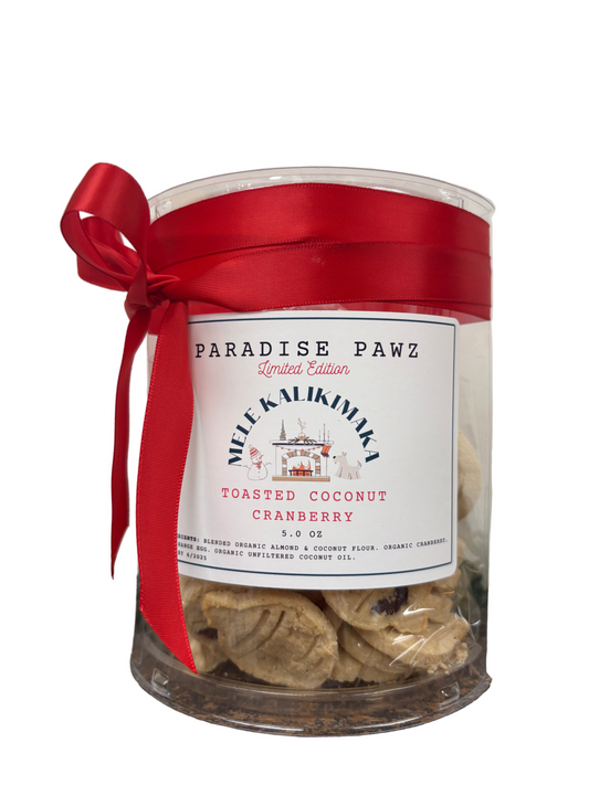 Limited Edition Paradise Pawz Toasted Coconut & Cranberry