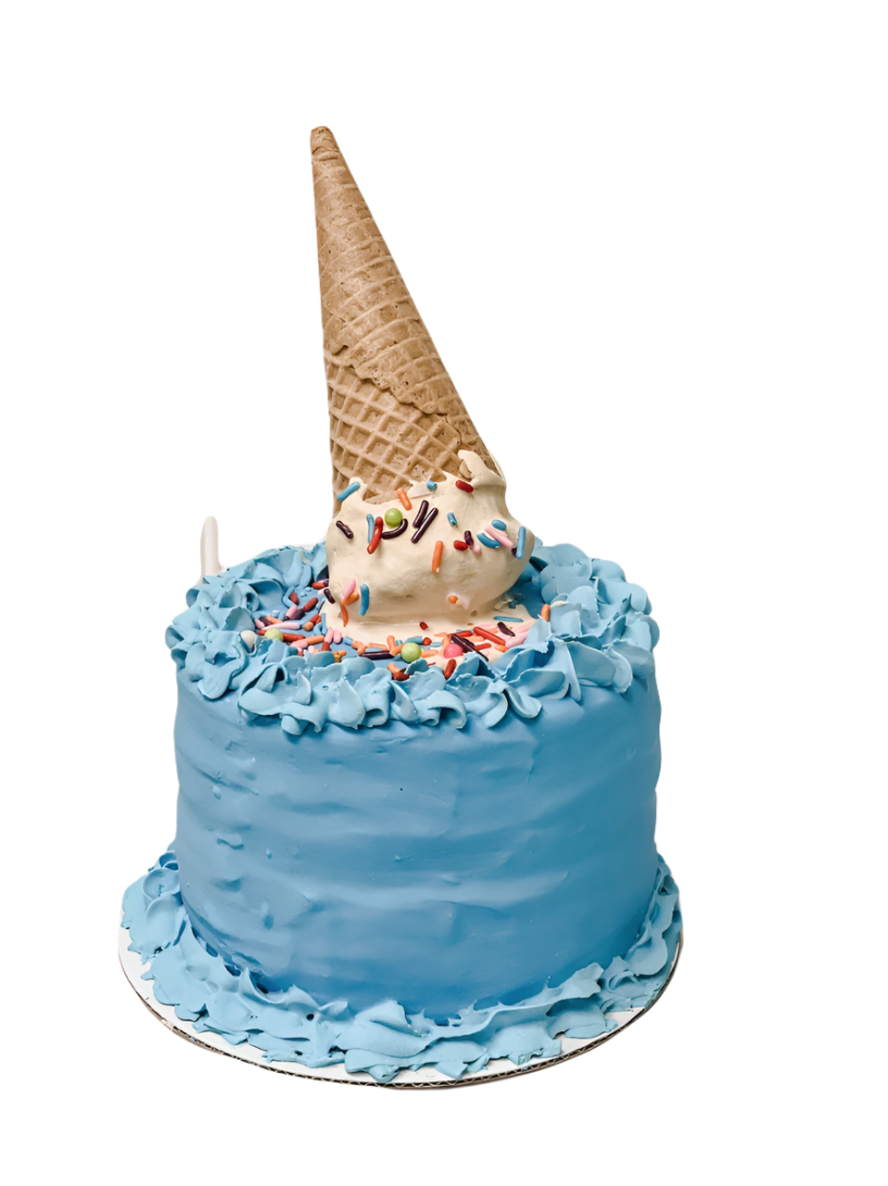 Ice Cream Cone Cake - Dogtown Bakery