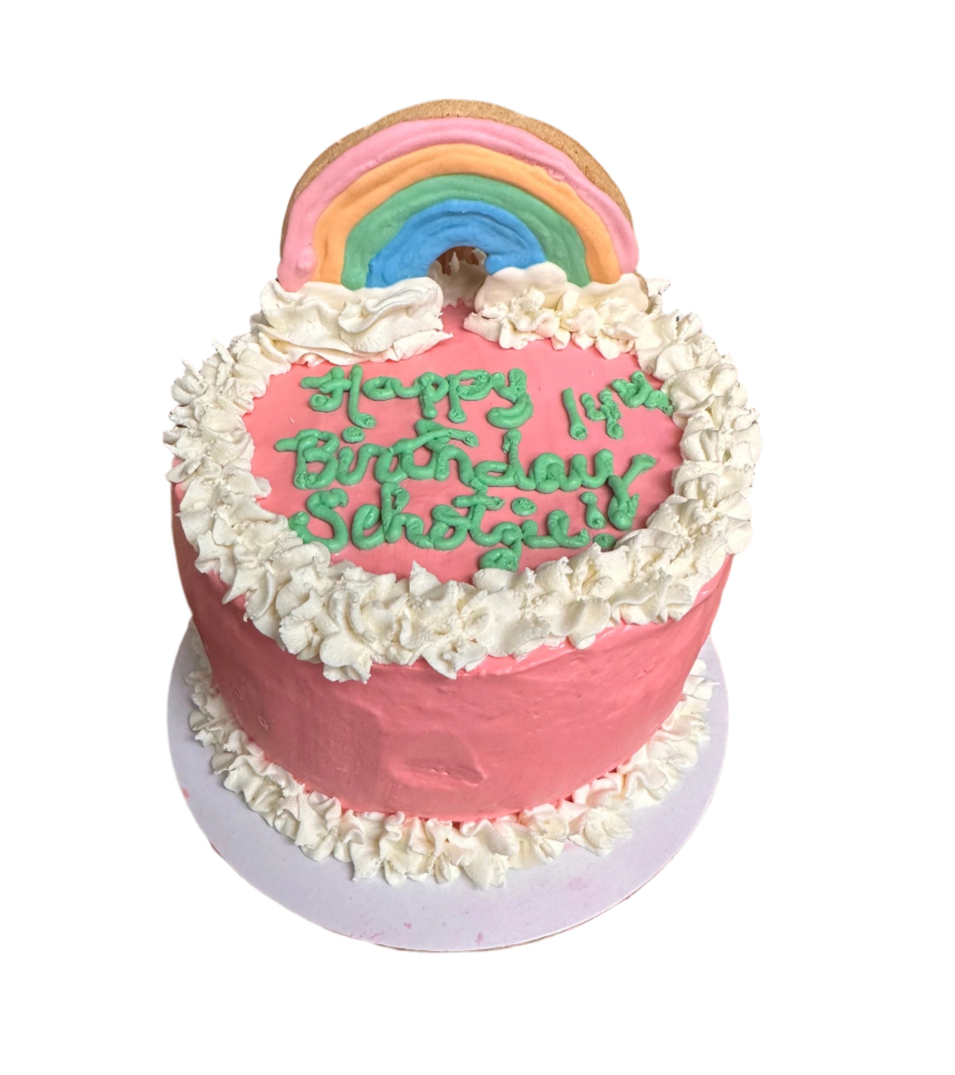 Rainbow Arch Cake - Dogtown Bakery