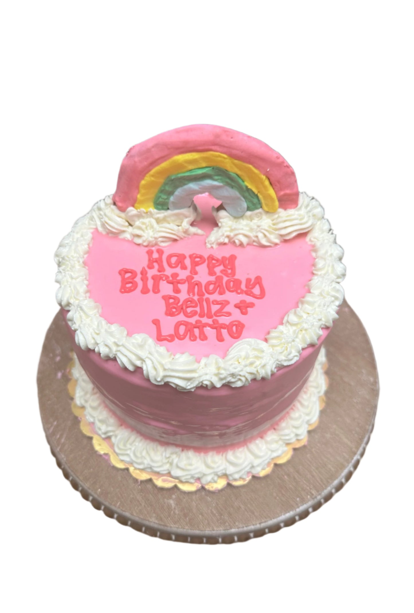 Rainbow Arch Cake - Dogtown Bakery