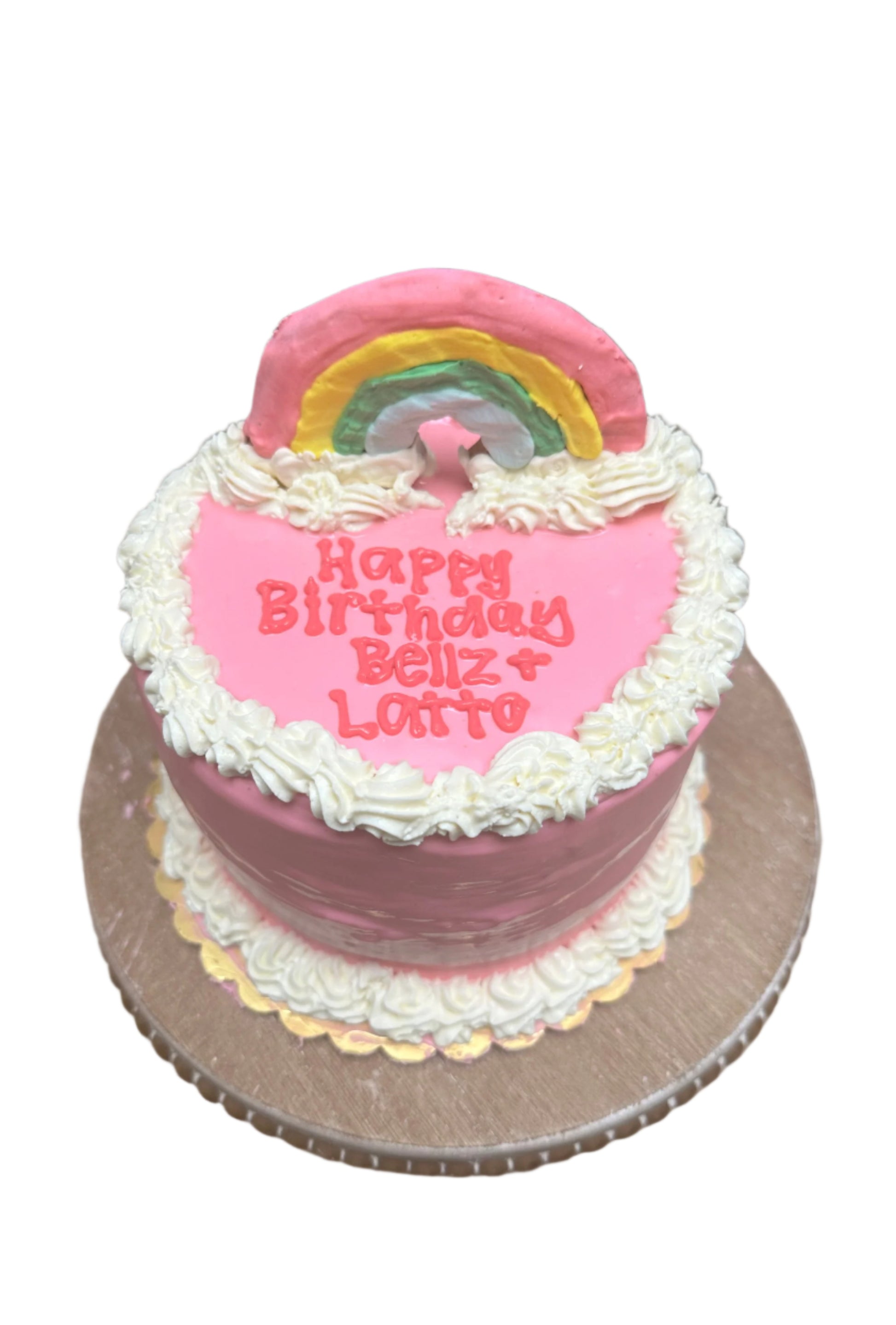 Rainbow Arch Cake - Dogtown Bakery