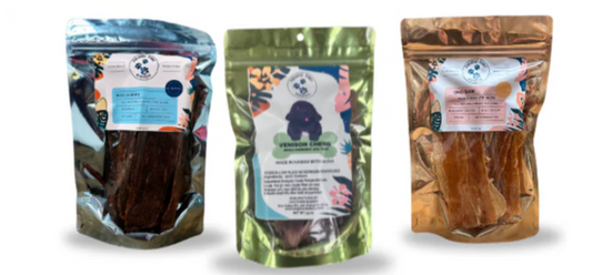 Three Pack Bundle (Venison, Ono, & Moo Chews) - Dogtown Bakery