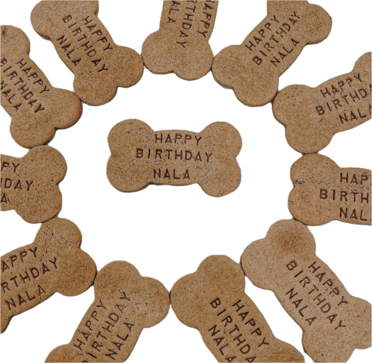 Personalized Bone Cookie (Dozen) - Dogtown Bakery