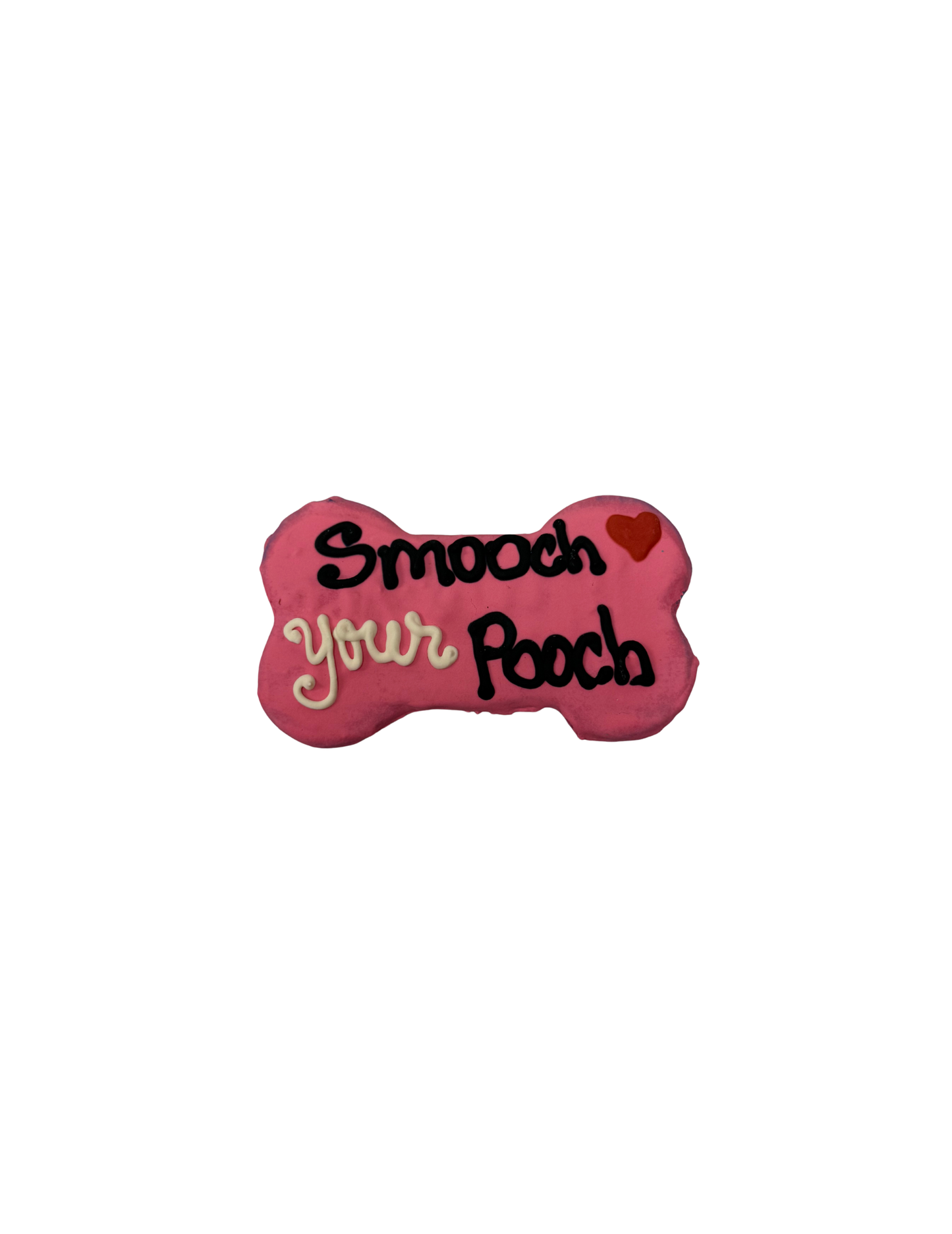 Smooch Your Pooch Valentines Cookie