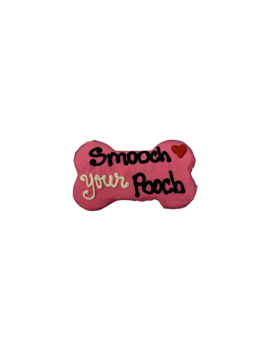 Smooch Your Pooch Valentines Cookie
